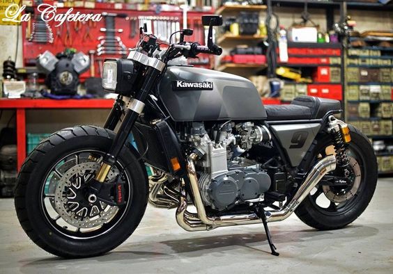 Kawasaki Z1300 Brat Cafe by La Cafetera #motorcycles #bratstyle #motos |
