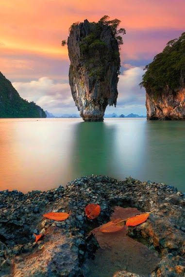 Ko Khao Phing Kan is an island in Thailand, In Phang Nga Bay northeast of Phuket. Since 1974, when it was featured in the James Bond movie The Man with the Golden Gun, Khao Phing Kan has been popularly called James Bond Island