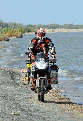 KTM 1190 Adventure R in Africa
