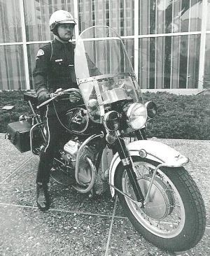 LAPD Moto Guzzi
