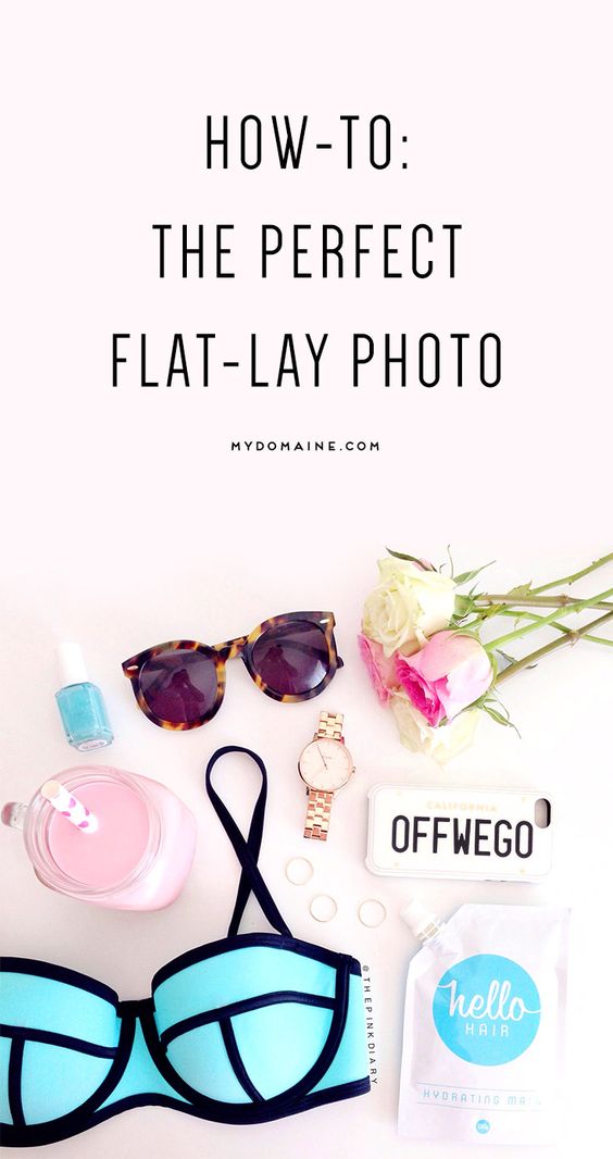Learn to perfect the perfect travel flat-lay