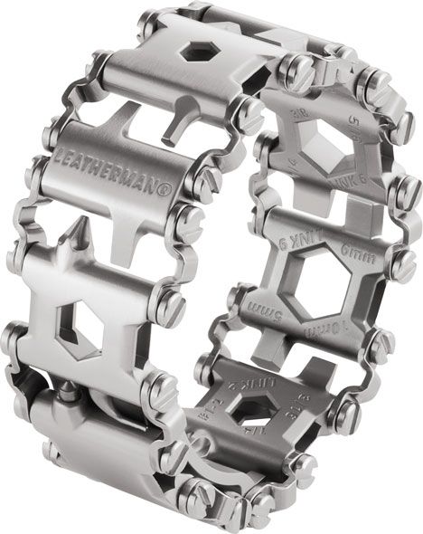 Leatherman has announced their Tread multi-tool bracelet and Tread QM1 multi-tool watch, the first of their kind.