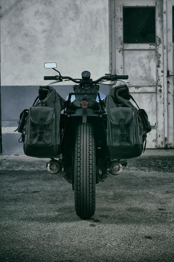 loaded saddle  #motorcycle #motorbike