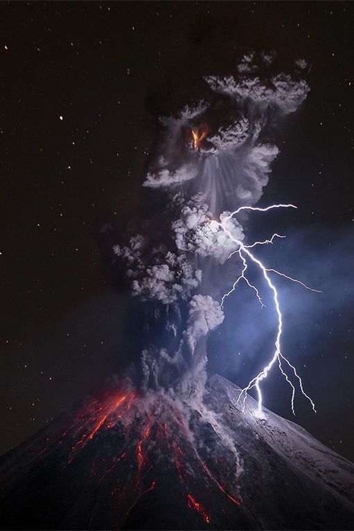 lsleofskye: “Colima Volcano, Mexico.