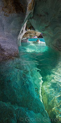 Marble Cathedral, Patagonia, Chile