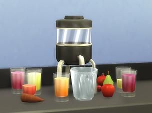 Mod The Sims: Juice Blender by plasticbox • Sims 4 Downloads