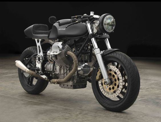 Moto Guzzi 1100 Sport Cafe Racer by Moto-Studio  #motorcycles #caferacer #motos |