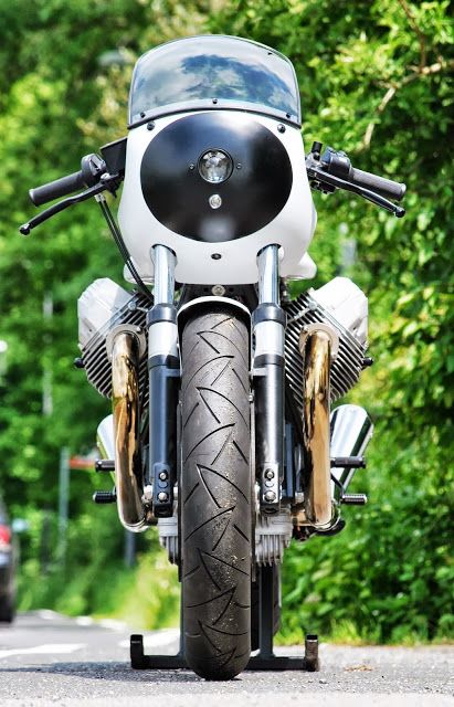 Moto Guzzi Cafe Racer by HT Moto - found on RocketGarage