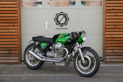 Moto Guzzi Cafe Racer by Kaffemaschine #motorcycles #caferacer #motos | 