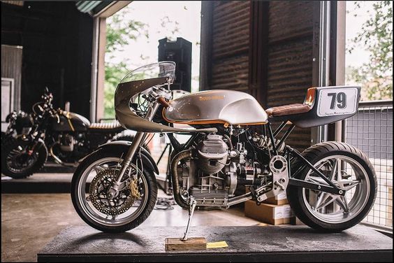 Moto Guzzi Cafe Racer by Stasis Motorcycles #motorcycles #caferacer #motos |