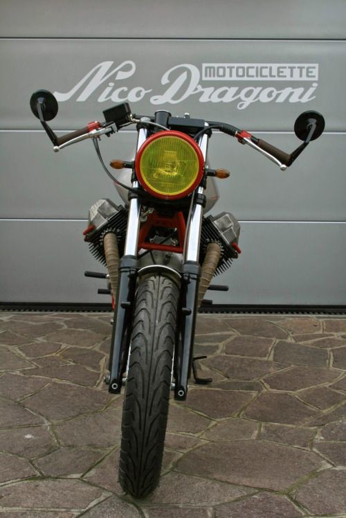 Moto Guzzi SP 1000 Cafe Racer “Zani” by Nico Dragoni Motociclette #motorcycles #caferacer #motos |