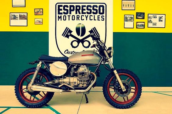 Moto Guzzi V35 - Espresso Motorcycle - RocketGarage