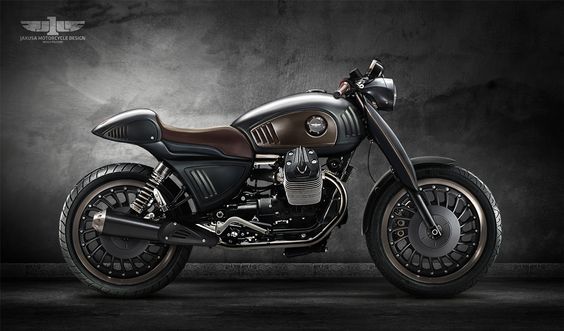 Moto Guzzi VSP Concept by Jakusa Motorcycle Design #motorcyclesdesign #diseñodemotos |