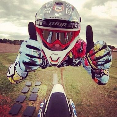 #Motocross #Dirtbike #Offroad #DanWhitby #FMX #Selfie