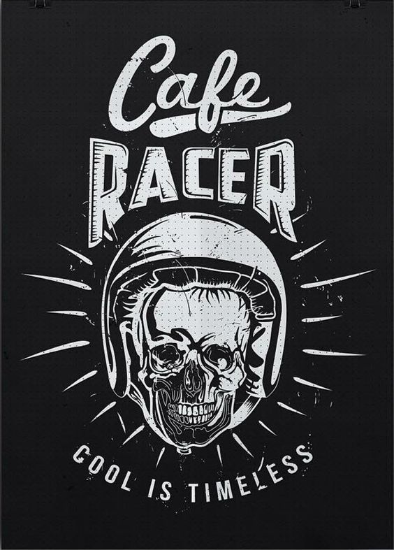 motomood:cafe racer poster idea #illustration #design #motorcycles #motos | 