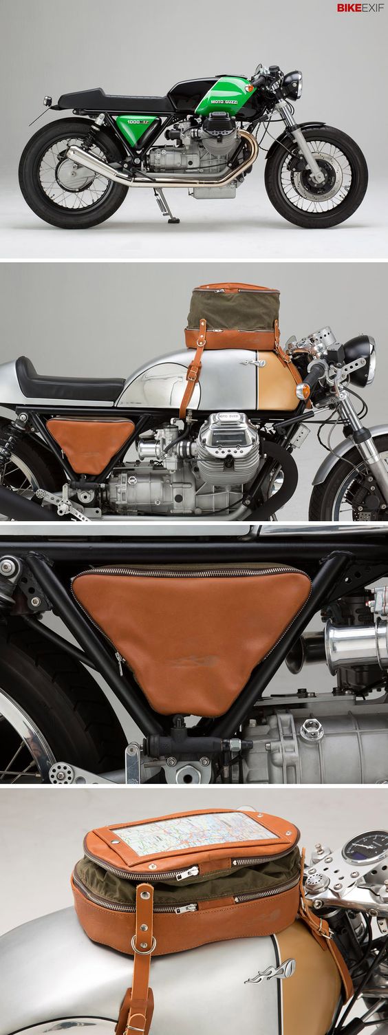 motorcycle luggage. looks awesome for the CB