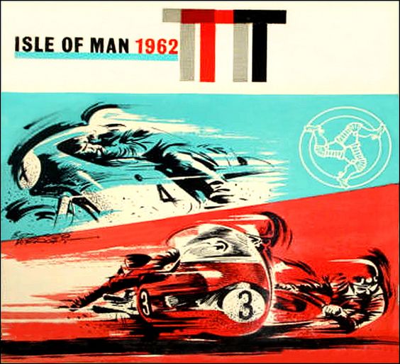 Motorcycles Modifications: Isle of Man TT - vintage posters