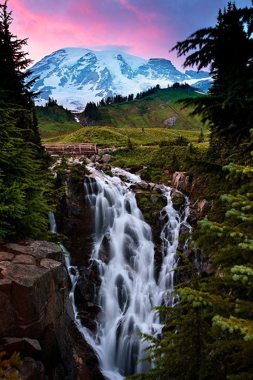 Myrtle Falls, Washington State