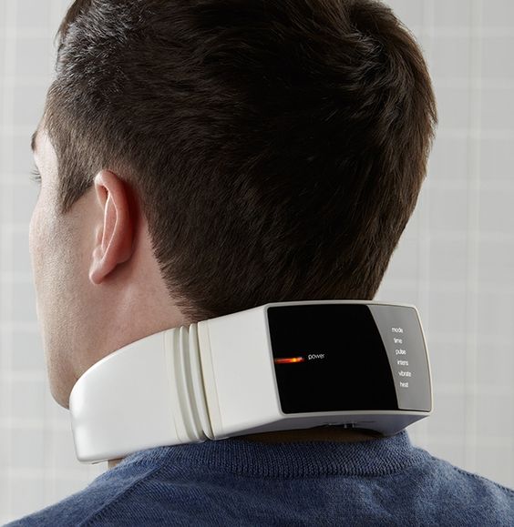 Neck Massager with Wireless Remote Control #wellness #massage #gadget