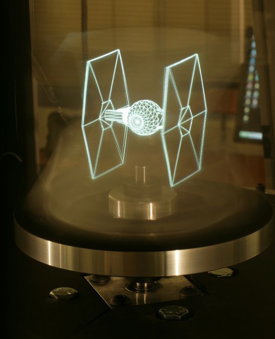 New 3D Holographic Technology Brings Tie Fighters To Life #technology