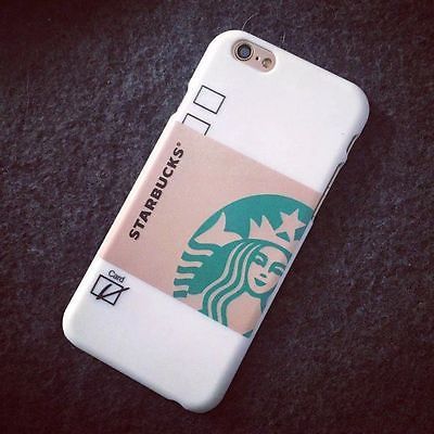 New Fashion Frosted Starbucks PC Phone Back Case cover For iphone 6 