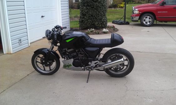 New member and Project - Ninja 250 Cafe Racer