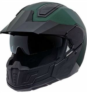 Nexx X40 Enduro Helmet in forest green