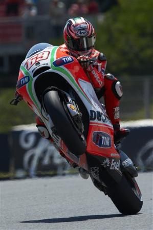 Nicky Hayden on Ducati