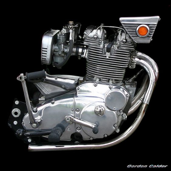 NO 22: CLASSIC BSA ROCKET 3 MOTORCYCLE ENGINE by Gordon Calder, via Flickr