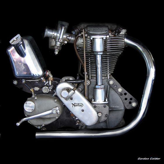 NO 8: CLASSIC NORTON INTERNATIONAL MOTORCYCLE ENGINE by Gordon Calder, via Flickr