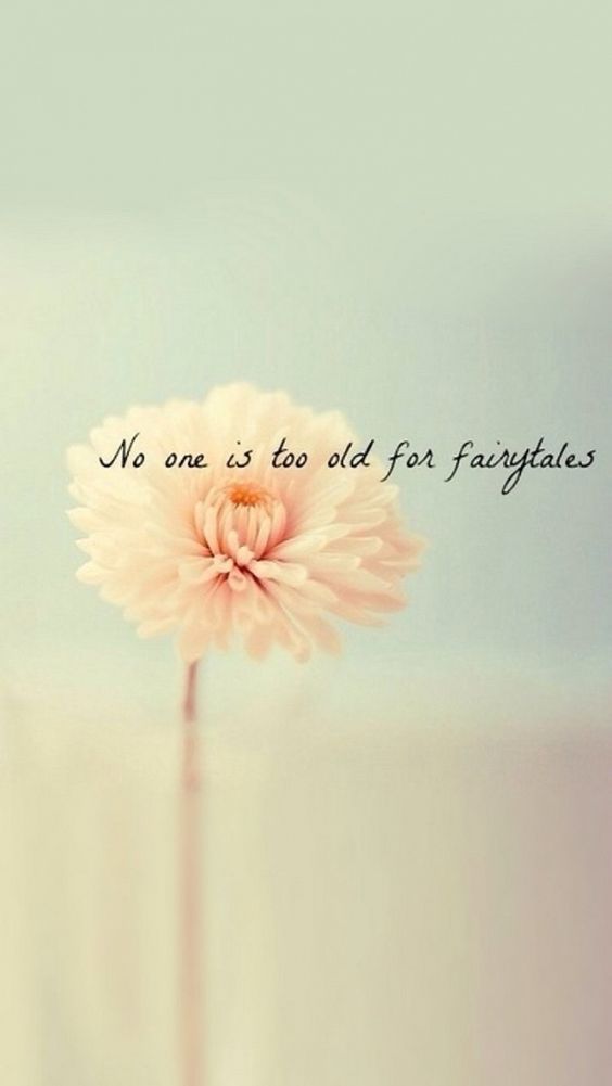 No one is too old for fairytales. Tap to see more Cute Spring/Summer iPhone wallpapers. @mobile9