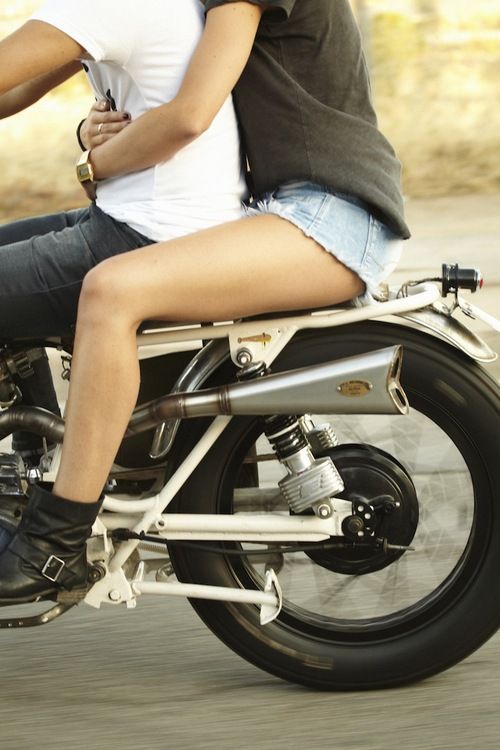 not a good idea for your stems to ride in shorts, but look'n sexy!