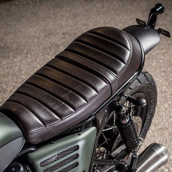 NOW AND THEN | overboldmotorco: Macco seat #macco #