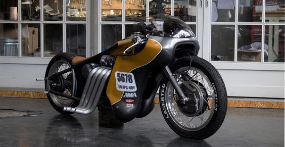 Odin's Fury: A HIGHLY modified, Danish built Nimbus Type C motorcycle with a blown 746cc inline 4. Semi-Streamlined, the builder is looking to take it to Bonneville to run in the 750-APS VBF Class