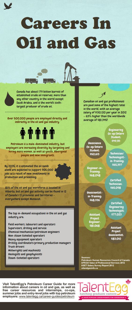 oil infographic Infographic: Drilling Deeper Into Careers In The Oil And Gas Industry