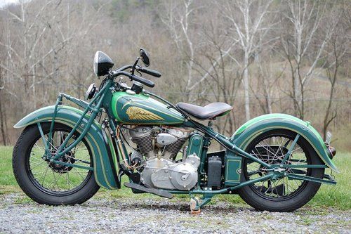 Old Indian Motorcycle