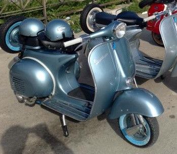 Old Vespa photo collection