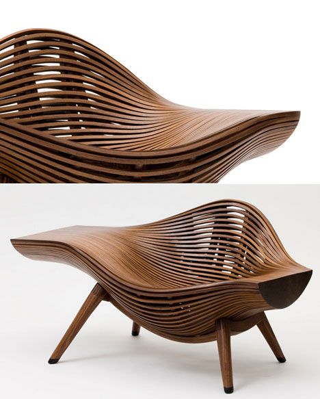 organic wooden chair