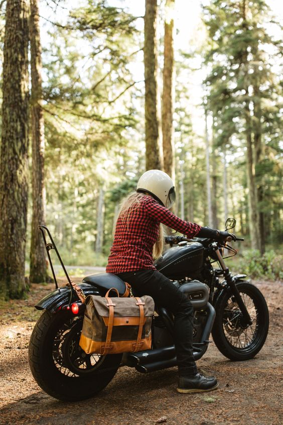 Pack Animal | canvas & leather Motorcycle Travel Goods