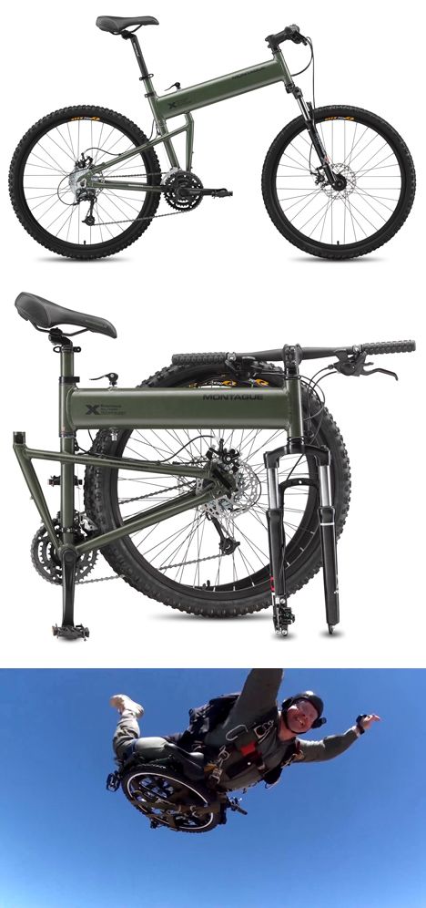 Paratrooper-bike