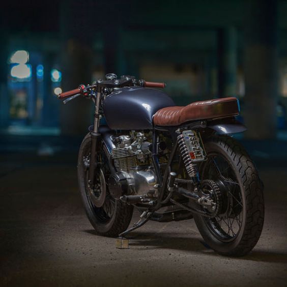 Photographer Dave Lehl spent two years meticulously building up this Honda CB550—and it shows.