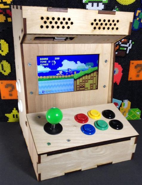 Picture of Build your own Mini Arcade Cabinet with Raspberry Pi