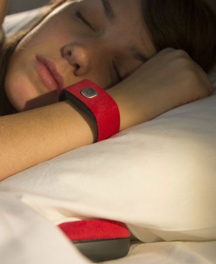 Pillow Talk enables you to feel your partner's presence by sharing heartbeats via a wristband and speaker