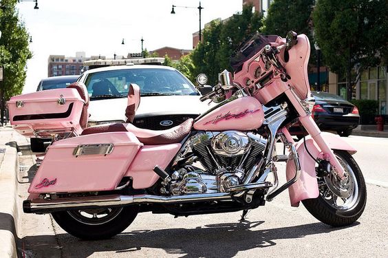 Pink Harley-Davidson