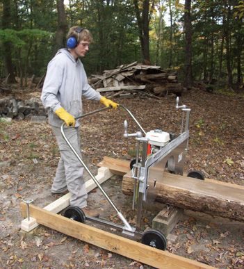 Portable Sawmill Elite with Drip Kit and Convenience Package
