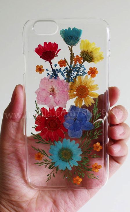 Pressed Flower iphone 6 case