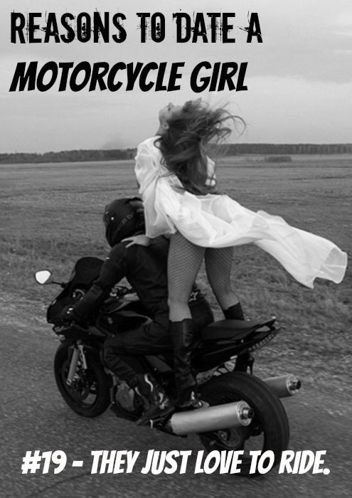 reasons to date a motorcycle girl 19