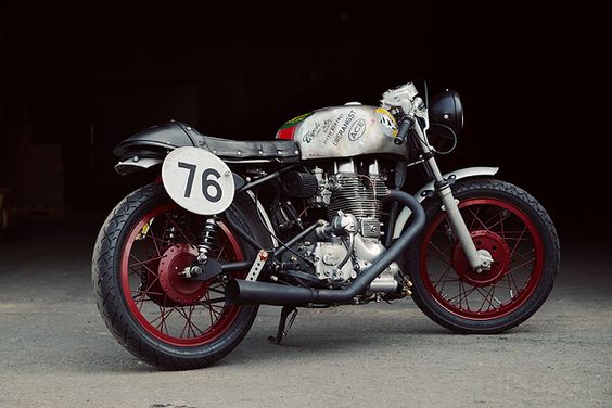 royal enfield bullet: no clue what the name infers, but i know that ive wanted a bike like this since i was a little kid.