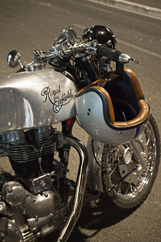 Royal Entfield #caferacer #motos #motorcycles | 