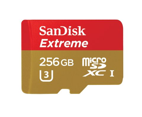 SanDisk Launches World’s Fastest 256GB MicroSD Card